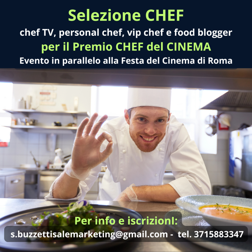 locandina Casting Chef