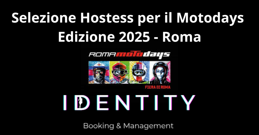 locandina selezioni hostess fiera Roma