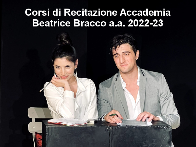 Corsi di Recitazione Accademia Beatrice Bracco a.a. 2022 23 Roma