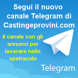 Banner Canale Telegram Castingeprovini.com