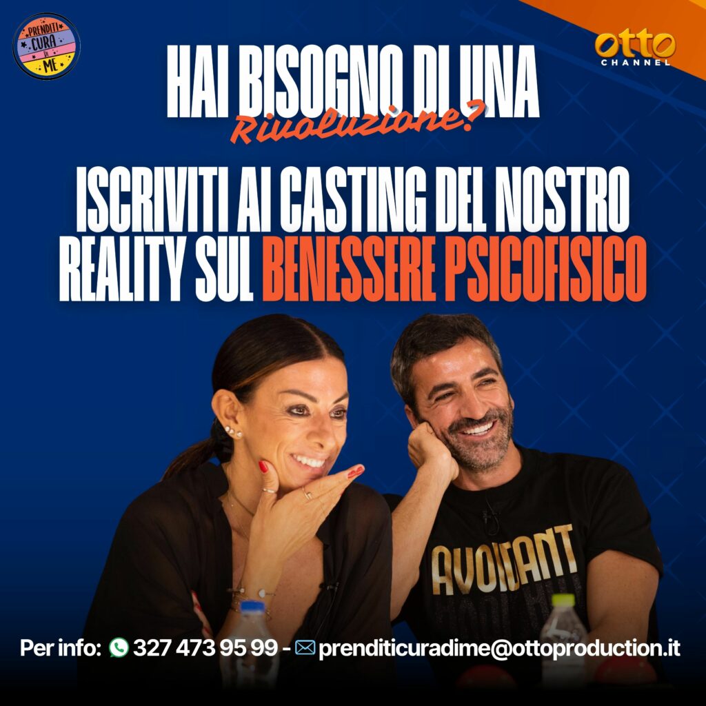 locandina Casting Reality Prenditi cura di me