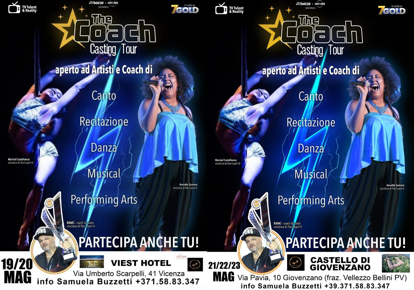 Casting per il Talent Reality: THE COACH - Lombardia e Veneto -  www.castingeprovini.com