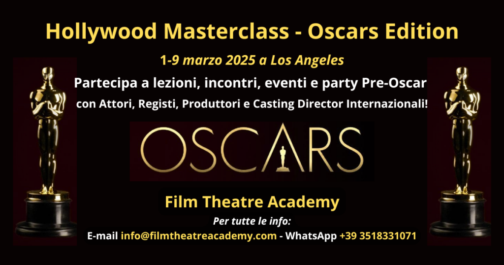 locandina hollywood masterclass oscar 2025