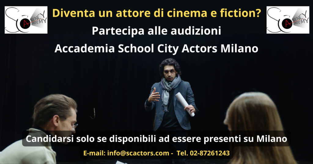 locandina Accademia School City Actors Milano